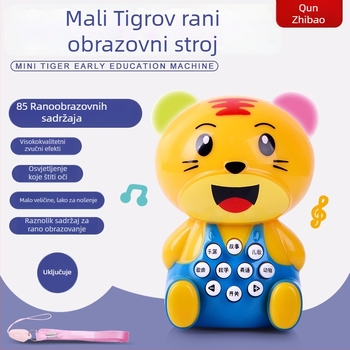 Stroj za priču za rano obrazovanje djece — elektronička interaktivna glazbena igračka s motivom zeca, plastična, za dobnu skupinu 0–3 godine