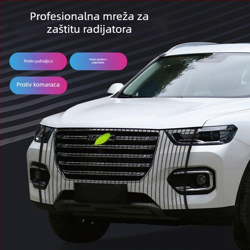 Automobilska mreža za zaštitu od insekata i prašine; materijal: mreža; otvor: 0.05; promjer žice: 0.01; marka Xiao mo; vijek trajanja: 2–3 godine
