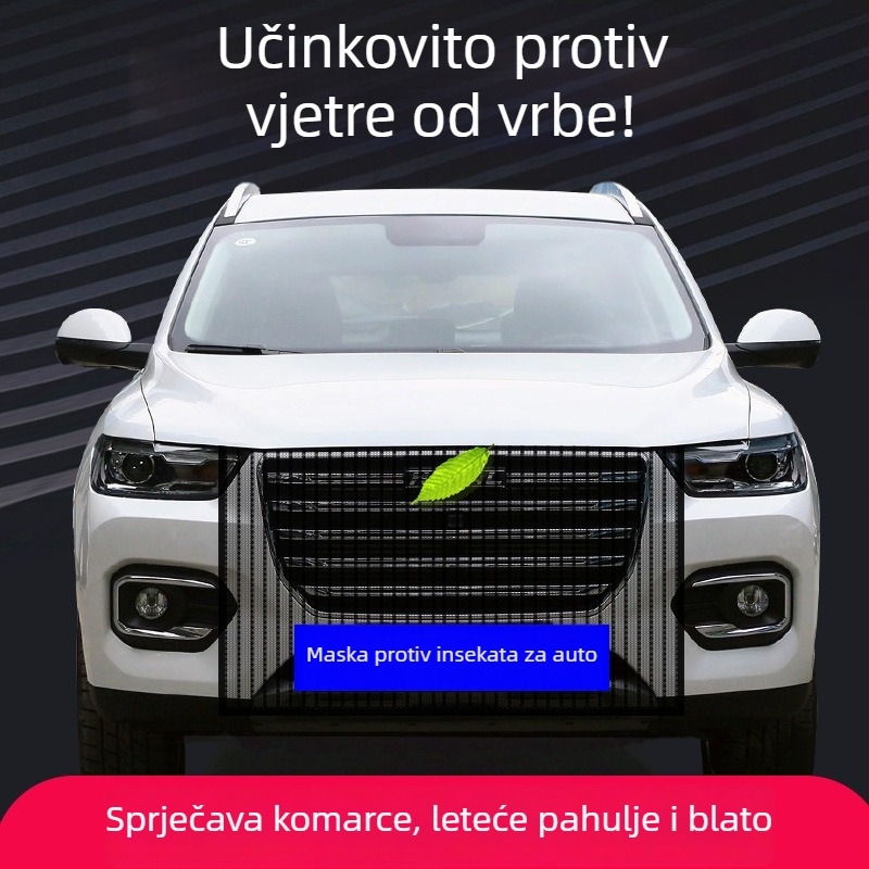 Automobilska mreža za zaštitu od insekata i prašine; materijal: mreža; otvor: 0.05; promjer žice: 0.01; marka Xiao mo; vijek trajanja: 2–3 godine