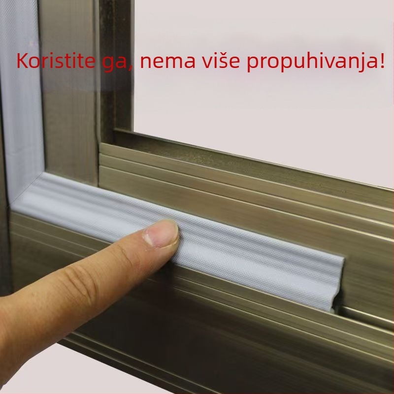 Samoljepljivi brtveni trak za vrata i prozore, otporan na vjetar, zvučna izolacija, zaštita od prašine i toplina, univerzalni model za prozore