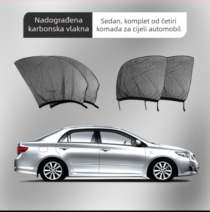 Automobilska moskitna mreža – materijal: mreža, model Mosquito Net, marka Yuchao, ljetna upotreba