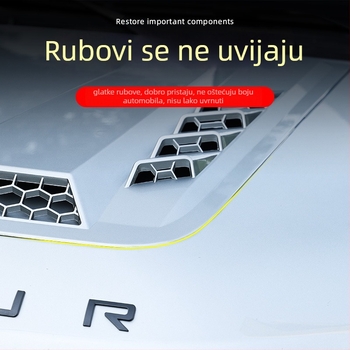 Poklop motora za Jietu Traveler Shanhai T2 — montaža usisnim čašicama