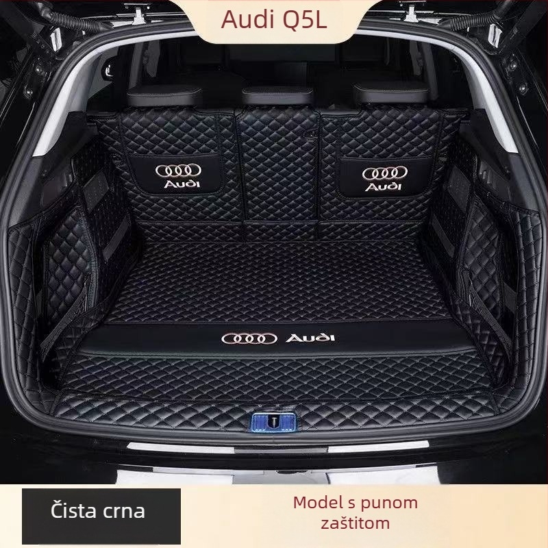 Stražnji tepih za prtljažnik za Audi Q5L s potpunim pokrivanjem, kompatibilan s modelima 10–26, P/N: 5H14Z844350178, dodatak unutarnjih dijelova automobila