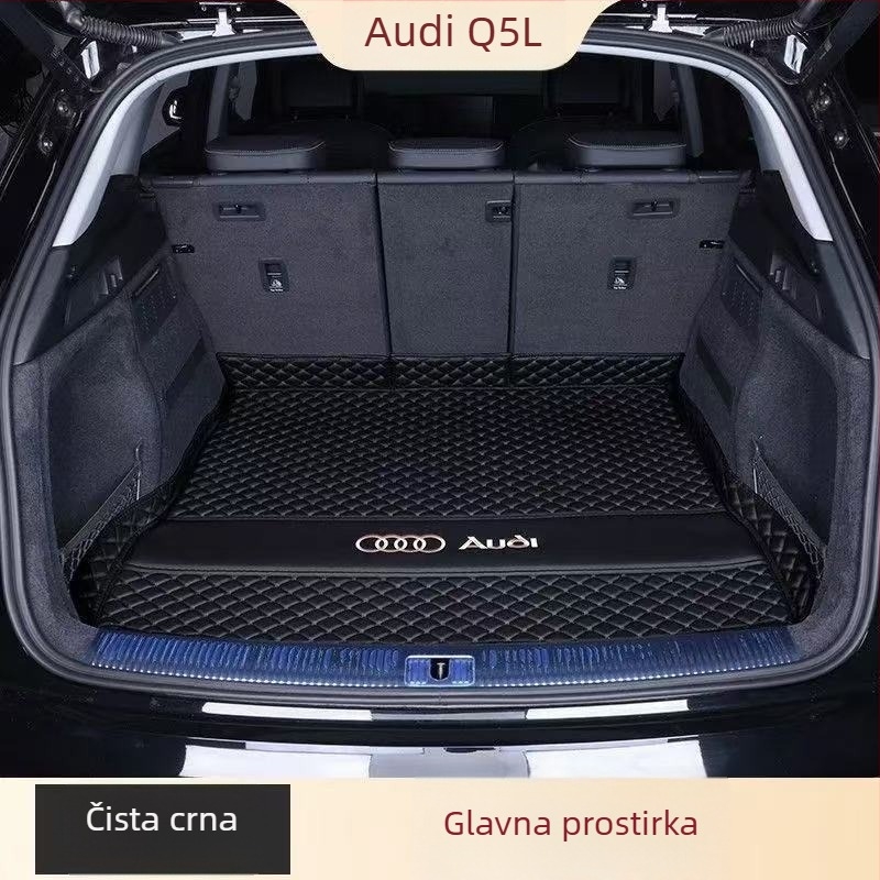 Stražnji tepih za prtljažnik za Audi Q5L s potpunim pokrivanjem, kompatibilan s modelima 10–26, P/N: 5H14Z844350178, dodatak unutarnjih dijelova automobila