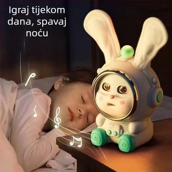 Stroj za rano obrazovanje s prepoznavanjem glasa, glazbom i emocionalnom interakcijom — plastični okvir, baterije, za djecu od 4 do 6 godina.