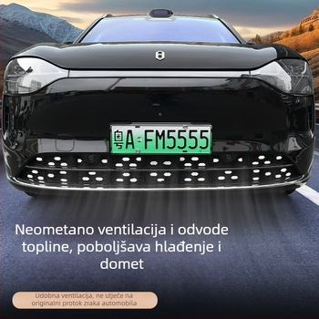 Minghao ABS mreža protiv insekata za prednju rešetku AITO M9 – uklonjiva srednja mreža, prilagođen izgled