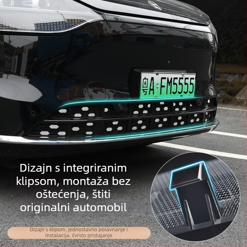 Minghao ABS mreža protiv insekata za prednju rešetku AITO M9 – uklonjiva srednja mreža, prilagođen izgled
