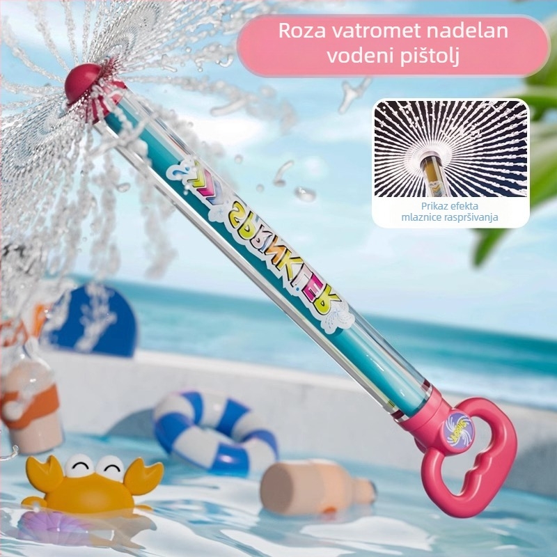 Vodeni pištolj za igru, visok kapacitet, plastični, za uzrast 14+.