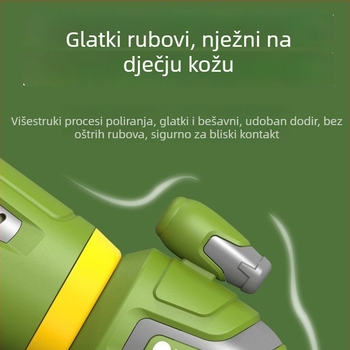 Plastična vodena pištolj s ruksakom spremnika i izvlačnim pištoljem – za djecu 4–6 godina