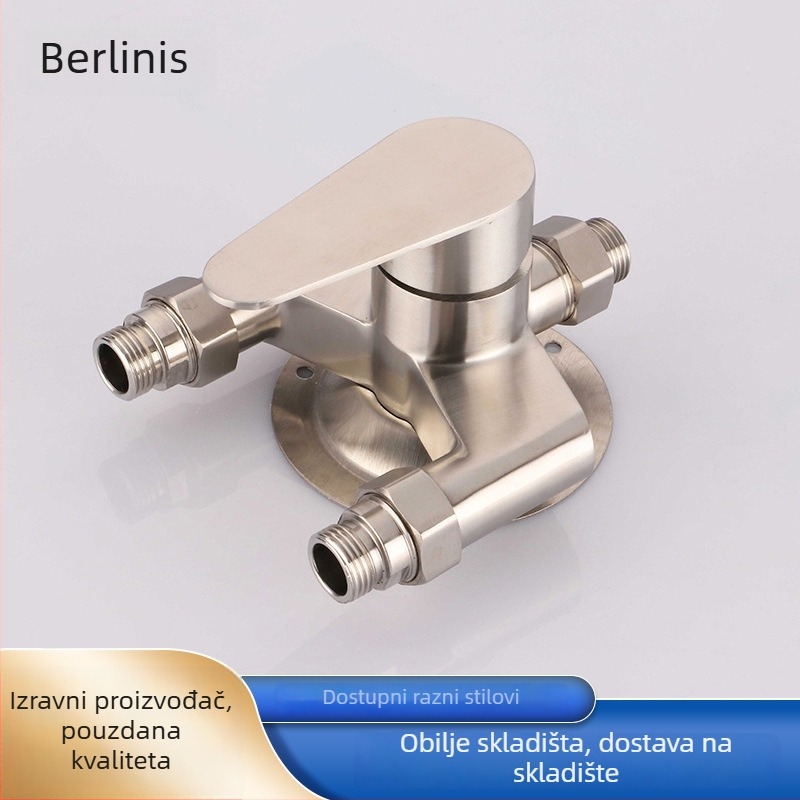 Zidna tuš slavina od 304 SS, model BLS1108, keramički jezgreni ventil