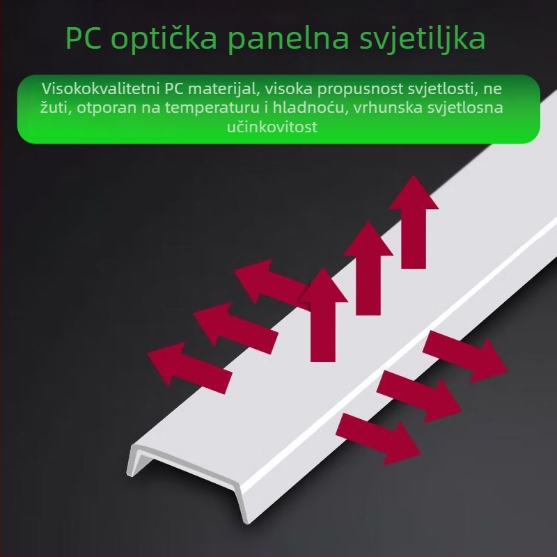 LED stropna svjetiljka s uzorkom saća, 85–265V, za detailing automobila, radionicu i autopraonicu