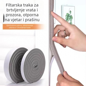 Brtvena traka za vrata i prozore - samoljepljiva, otporna na vjetar i zvučna izolacija, za vrata (Stil: Novi kineski stil)