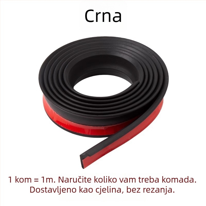 Brtvilo za garažna vrata rolete, donja brtvila, CKJLMMFT model, Shouli brend, otporno na prašinu, vjetar i miševe, visoka temperaturna otpornost, otpornost na habanje, starenje i koroziju.