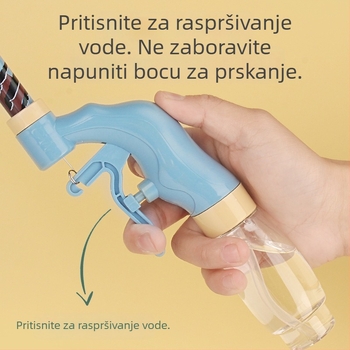 Pistolj za vodu s pritiskom – dizajn dinosaurusa-tikve, ABS materijal, pogodan za djecu 4–6 godina