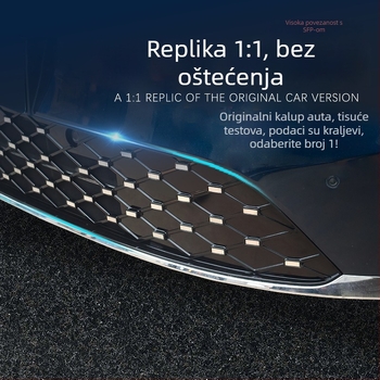 Mreža protiv insekata za Wuling M8, prednja i srednja rešetka, dekor hladnjaka, clip-on montaža, materijal ABS
