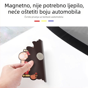 Magnetni automobilski natpisi za Novu godinu – za automobile i električne motocikle, 2026 novi model