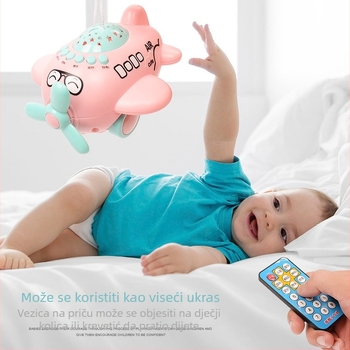 Kutija priča za rani odgoj s daljinskim upravljačem, projekcija zvjezdane neba, glazba i emocionalna interakcija – igra roditelj-dijete, uzrast 0-2