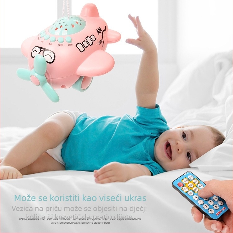 Kutija priča za rani odgoj s daljinskim upravljačem, projekcija zvjezdane neba, glazba i emocionalna interakcija – igra roditelj-dijete, uzrast 0-2