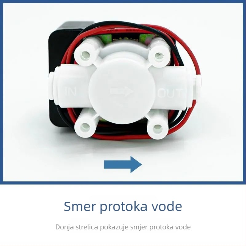 Solenoidni ventil 18S s automatskim ispravljanjem, 24V, za kućni RO pročišćivač pitke vode – pribor