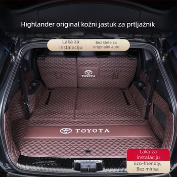 Zadnja prostirka prtljažnika s punim obodom za Toyota vozila, prilagođena izradi, marka Yucheng