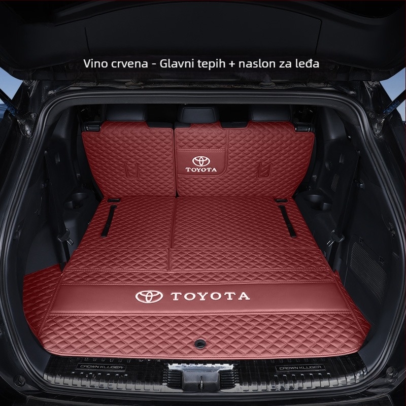 Zadnja prostirka prtljažnika s punim obodom za Toyota vozila, prilagođena izradi, marka Yucheng