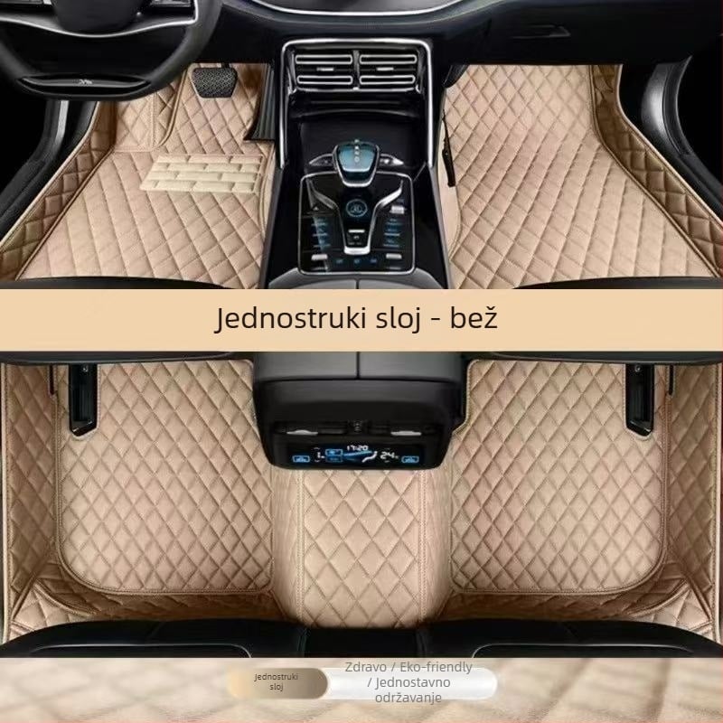 Xianglu Dvostruko Slojevite Kožne Auto Prostirke za Određene Modele, Otporne Na Habanje