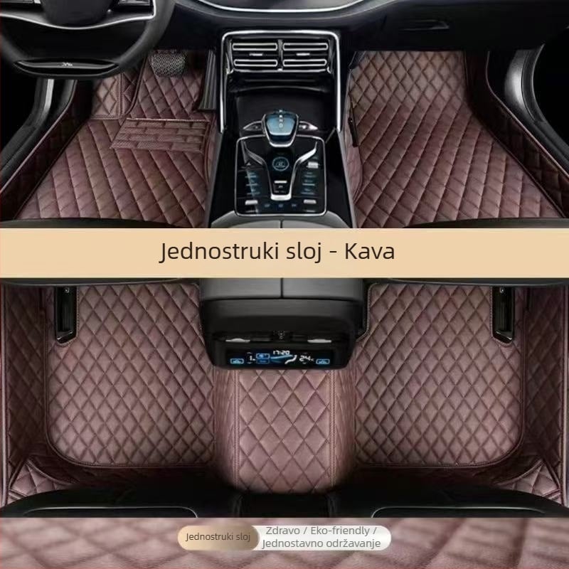 Xianglu Dvostruko Slojevite Kožne Auto Prostirke za Određene Modele, Otporne Na Habanje