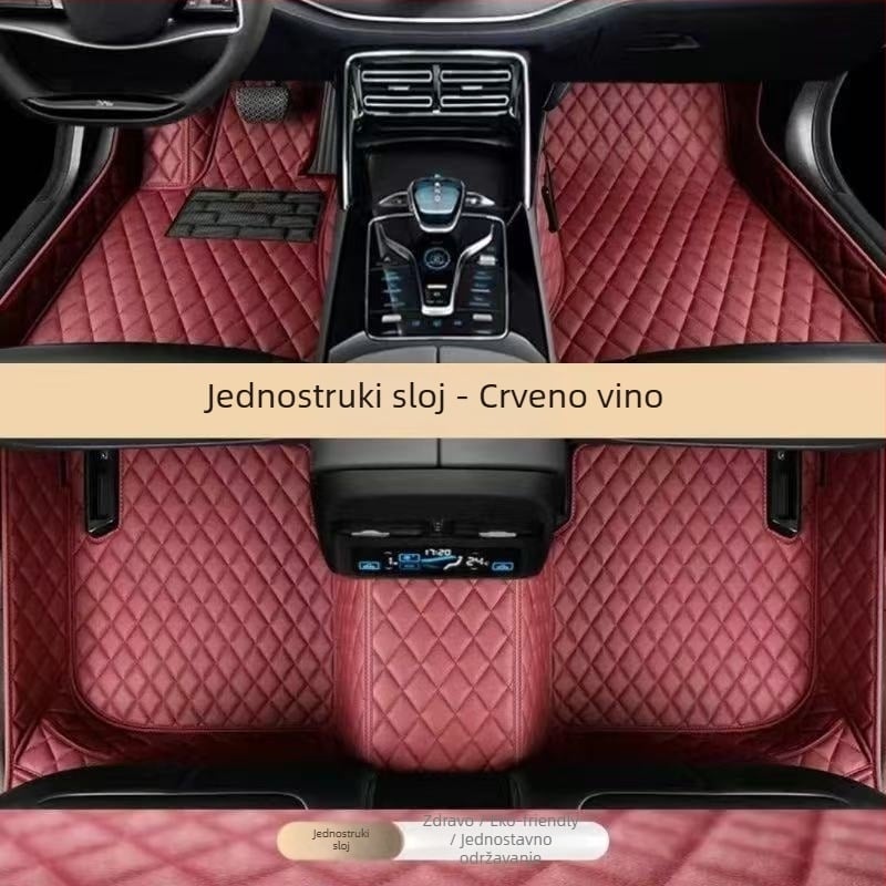 Xianglu Dvostruko Slojevite Kožne Auto Prostirke za Određene Modele, Otporne Na Habanje