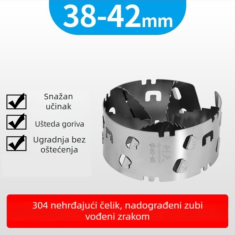 Mehanički turbo kompresor s turbofanom, modifikacija usisa i ispuha za ekonomičnost goriva, univerzalna kompatibilnost motora