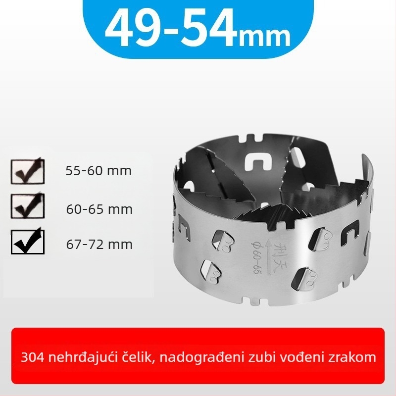 Mehanički turbo kompresor s turbofanom, modifikacija usisa i ispuha za ekonomičnost goriva, univerzalna kompatibilnost motora