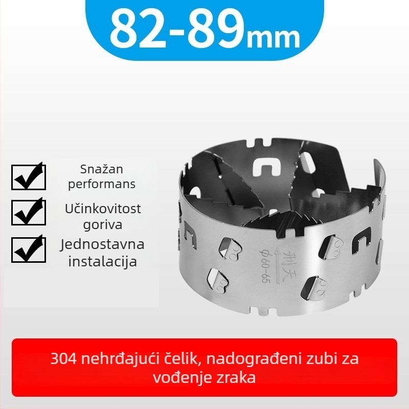 Mehanički turbo kompresor s turbofanom, modifikacija usisa i ispuha za ekonomičnost goriva, univerzalna kompatibilnost motora