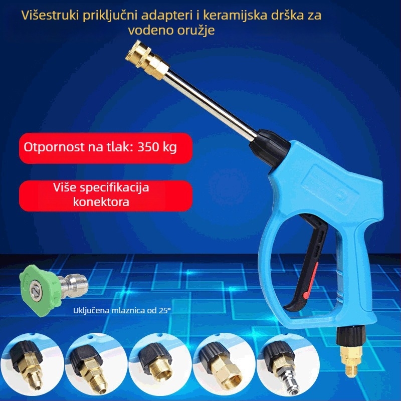 Visokotlačna pištolja za pranje automobila s anti-twist spojem, tlak 350 kgf