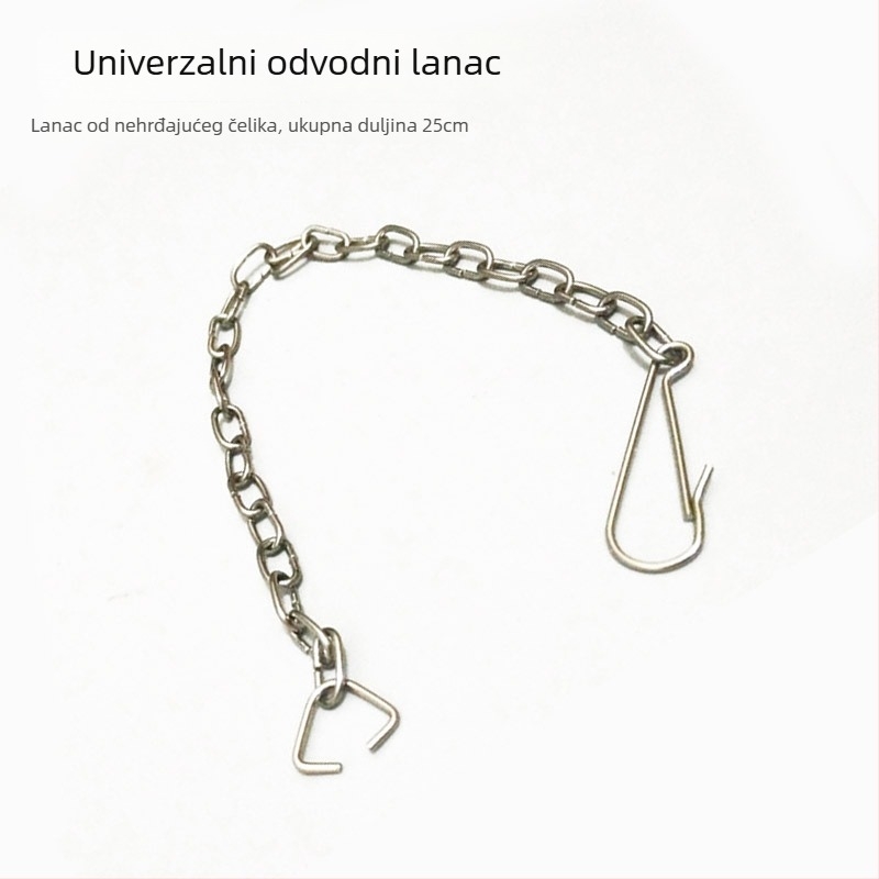 Verižni odvodni ventil – pribor od nehrđajućeg čelika, ručna instalacija, moderni minimalistički stil, marka Aojiele