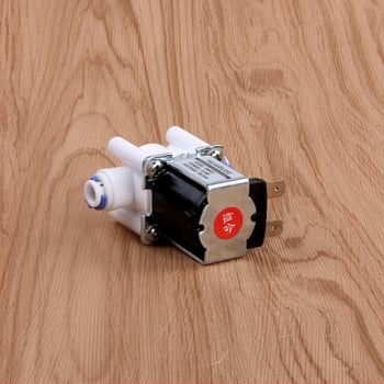 Elektromagnetski ventil za uređaj za pročišćavanje vode, brzo spajanje, 24V, bakreno kućište, materijali prehrambene klase, s funkcijom ispiranja