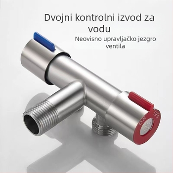 Set za toaletu od 304 nehrđajućeg čelika s pištolom za pranje, model 304 Toilet Companion Set, unutarnji promjer 20 mm, ručna instalacija