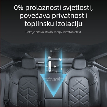 Auto sjenila za prozore Nio ES8, Oxford tkanina, debela neprozirna, viseći dizajn, trajanje 3-5 godina
