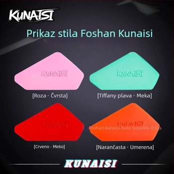 Alat za postavljanje automobijskog filma — skraper za brtvljenje rubova i detaljno završavanje filma (Materijal: Plastika; Vrsta: Skraper; Prilagodba: Da; Ovlaštena privatna marka: Da; Marka: Coolness)