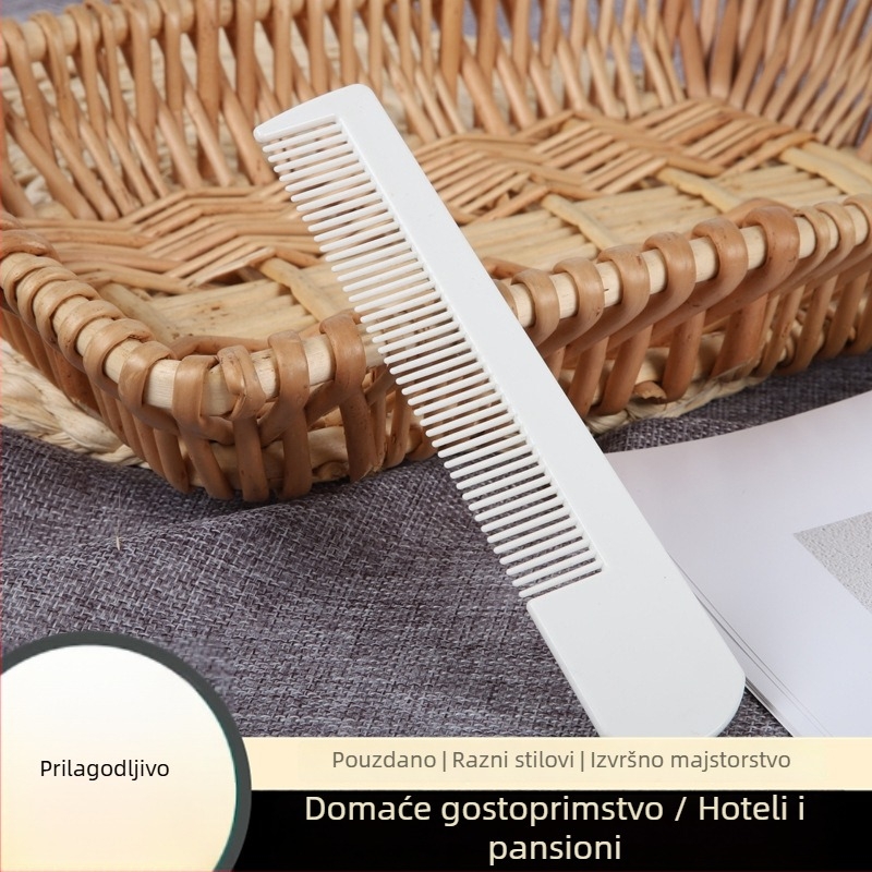 Banano oblikovan jednokratni češalj za putovanja s otiskom logotipa i mogućnosti prilagodbe; standardna debljina