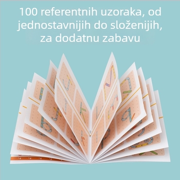 Drveni 3D puzzle stupac – edukativna igračka za djecu 4–6 godina, slaganje ilustracija i ploča