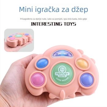 Učna mašina za roditelj-dijete igre, plastična, bez memorije, napajanje baterijama.