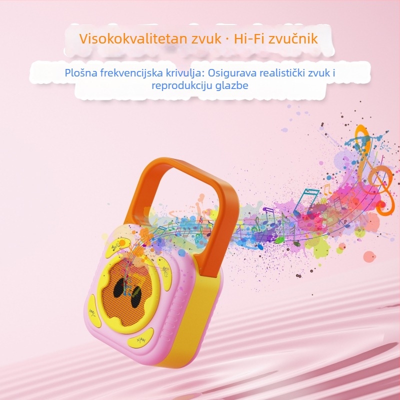 Dječji stroj za slušanje priča za rano obrazovanje, Bluetooth, punjiva, 8 GB memorije, ABS materijal, za dob 0-3 godina