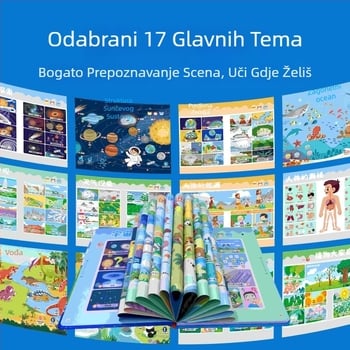 Pametna pero za točkasto čitanje za djecu – interaktivna edukativna audio-knjiga, prepoznavanje govora, punjiva, emocionalna interakcija, za uzrast 4–6 godina