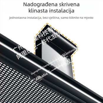 ABS dekorativna traka za prednju rešetku Haval H9 s mrežom protiv insekata