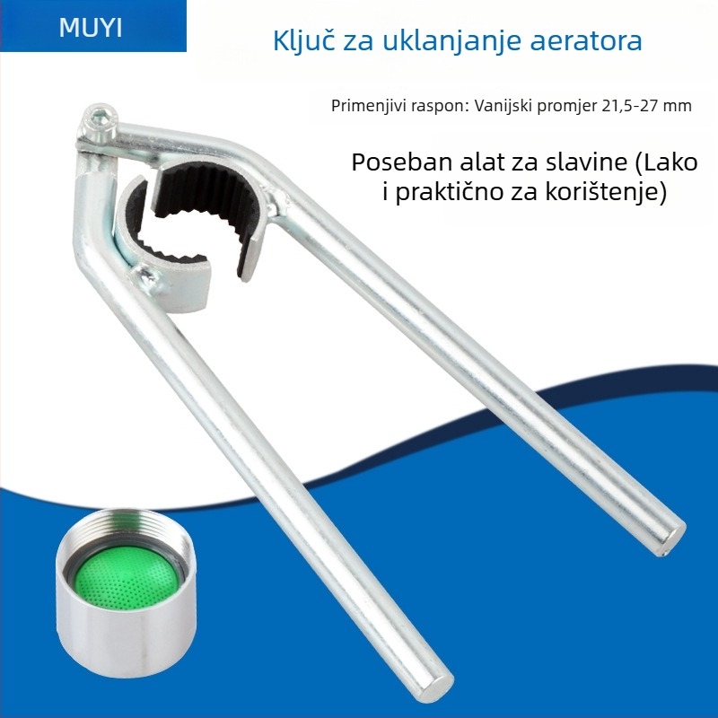 Ključ za demontažu aeratora – protuklizna ručka, materijal: legura, stil: moderan minimalistički