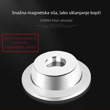 Alat za uklanjanje anti-theft etikete za odjeću s magnetskim zatvaračem (Marka: Other; Uvezeno: Da; Materijal: Other)