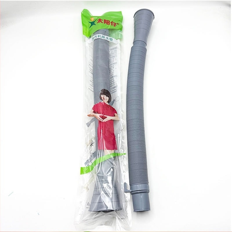 Sunboy proširiva odvodna cijev za perilicu — odvodna cijev za ispuštanje vode, balkonska pulsator cijev, otporna na puknuće, debele, PE/EVA