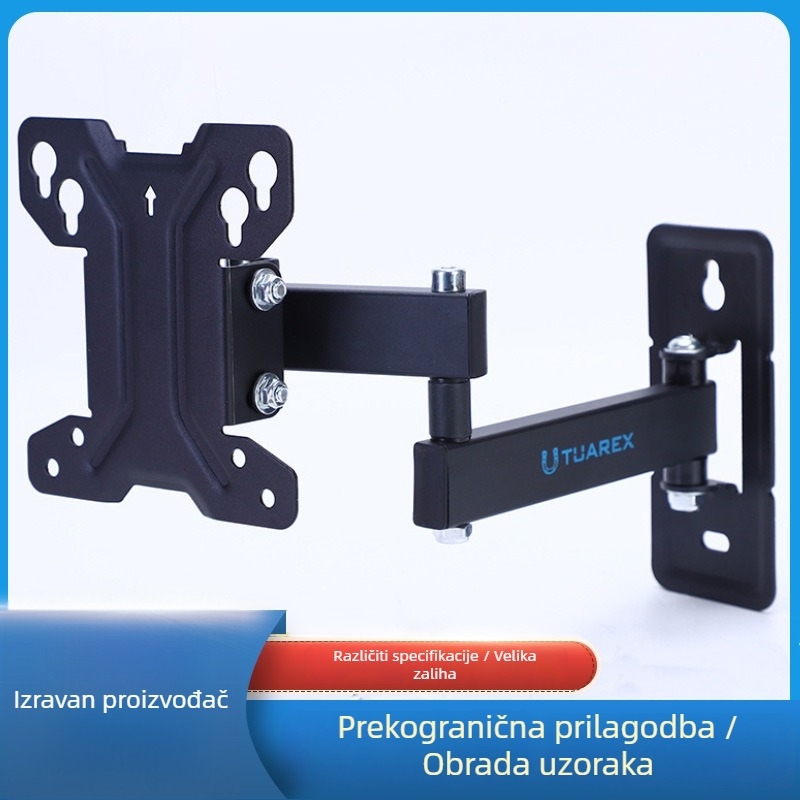 Nosač monitora za stol s dvostrukim zaslonom, mehaničko podizanje, teleskopski kantilever, aluminijska legura (Model CM1103-L, nosivost 5-10 kg)