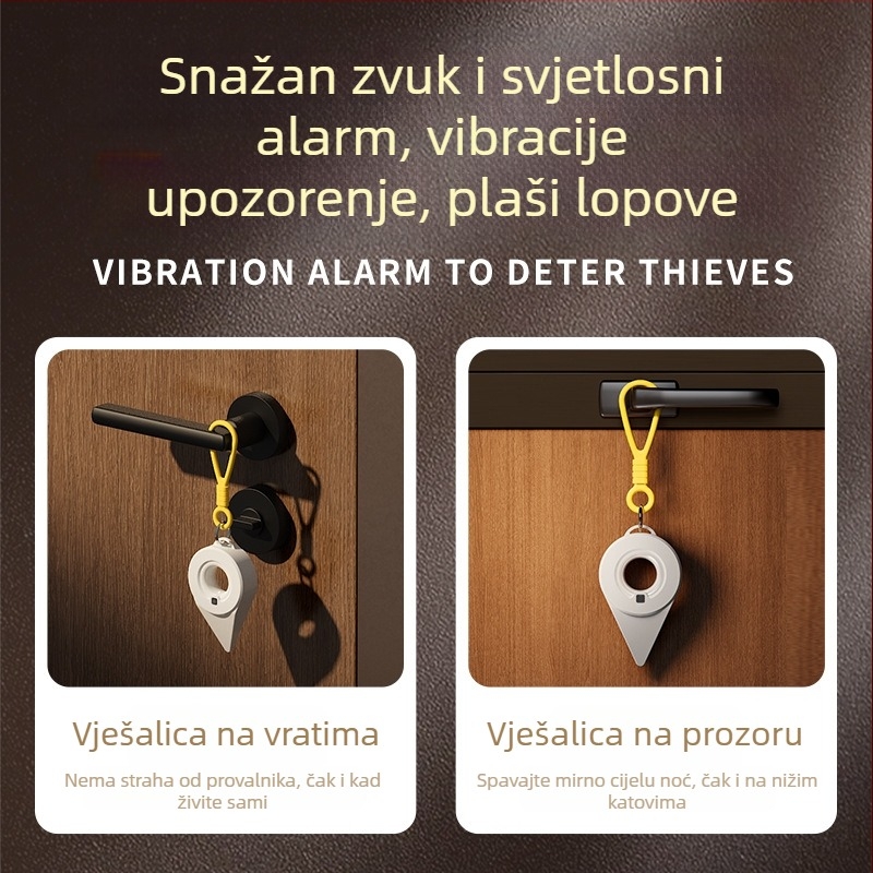 STOPER ZA VRATA ABS D06, instalacija bez bušenja, ručna kontrola, brend Seven Rivers
