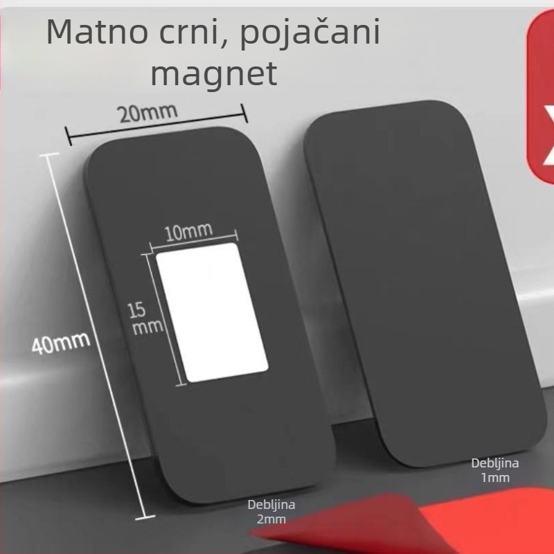 Skriveni magnetski zasun za ormariće i klizna vrata, nehrđajući čelik, marka Weijiaxing, zidni montažni CT-01, tip BXGGX, model OHT-118, ručno upravljanje