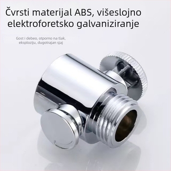 Tuš zatvarački ventil s univerzalnim 4-pinskim konektorom, ABS kućište, brenda Jinhong, mogućnost prilagodbe obrade